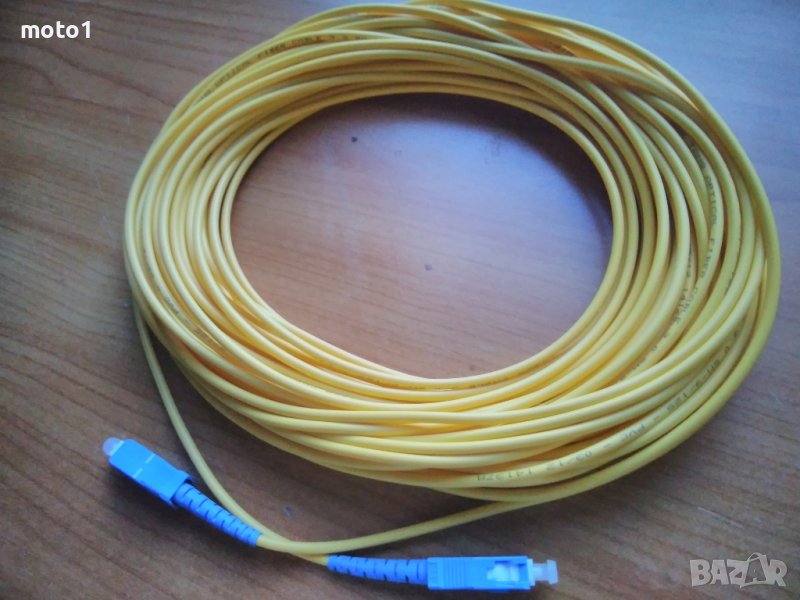10 метров оптичен кабел за оптичен интернет и оптичен рутер, снимка 1