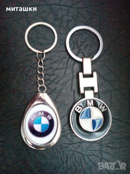 Ключодържатели БМВ метални капка и двулицев, снимка 1