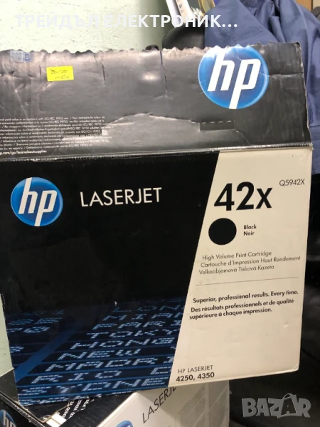 Тонер касета Q5942X - оригинална, снимка 1