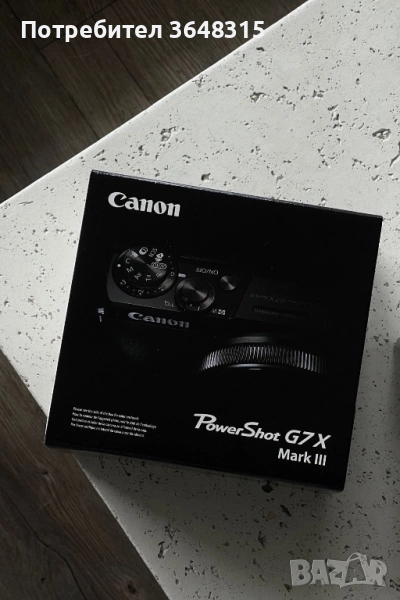 Canon Powershot G7X mark III, снимка 1
