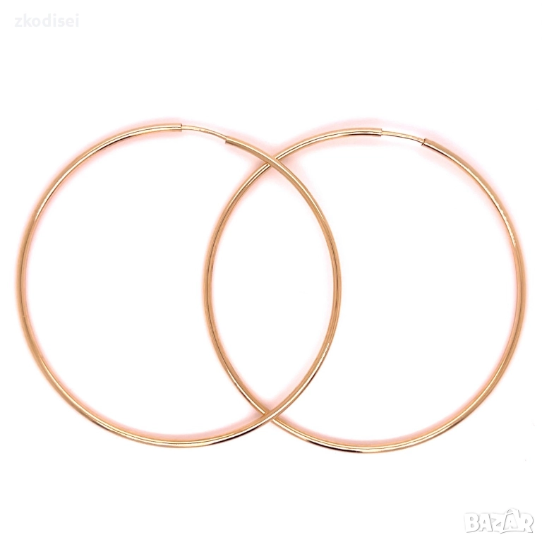 Златни обеци 4,17гр. 14кр. проба:585 модел:34582-1, снимка 1