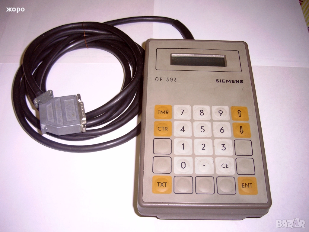 операторски панел за контролер SIMATIC S5 модел-op 393, снимка 1