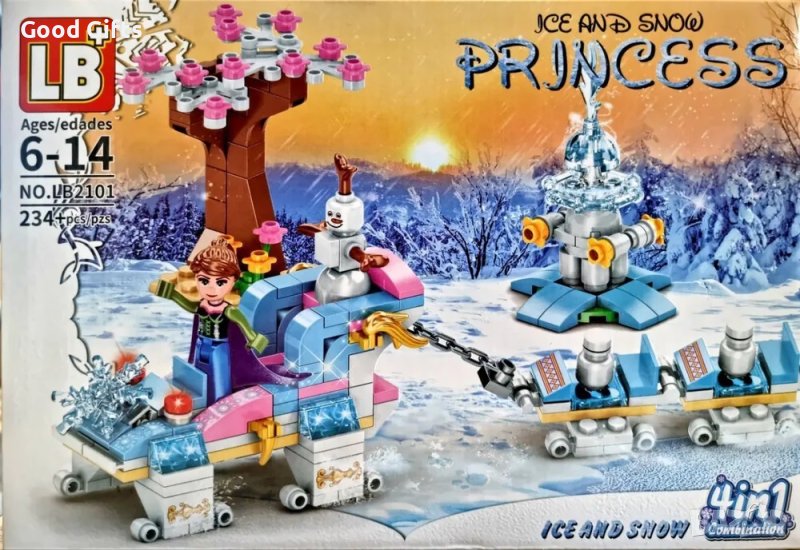 Конструктор Замръзналото кралство, 234 части, снимка 1