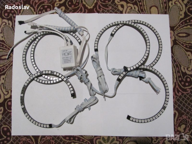 RGB LED ангелски очи Angel Eyes BMW за части, снимка 1