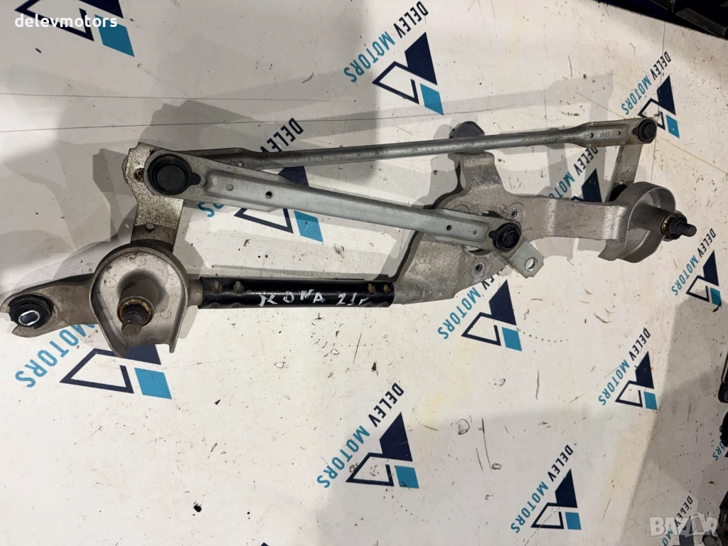 98100-J9000 механизъм за предни чистачки от Hyundai Kona 1.6 T-GDI, двигател G4FJ, ск. кутия DQ21, снимка 1