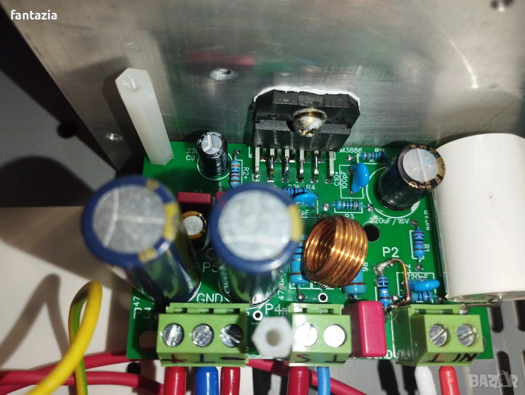 DIY крайно стъпало / усилвател с LM3886, снимка 1