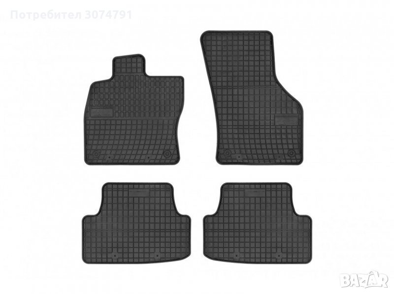 Гумени стелки Frogum за Ауди Audi A3 8P 8V, VW Golf VII, Seat Leon III, снимка 1