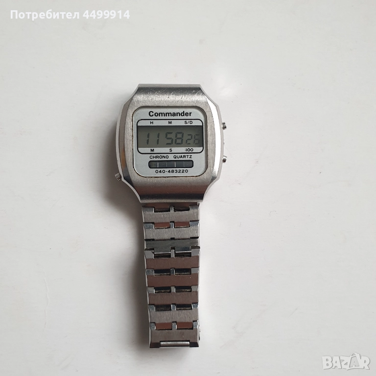 Електронен часовник Commander, снимка 1