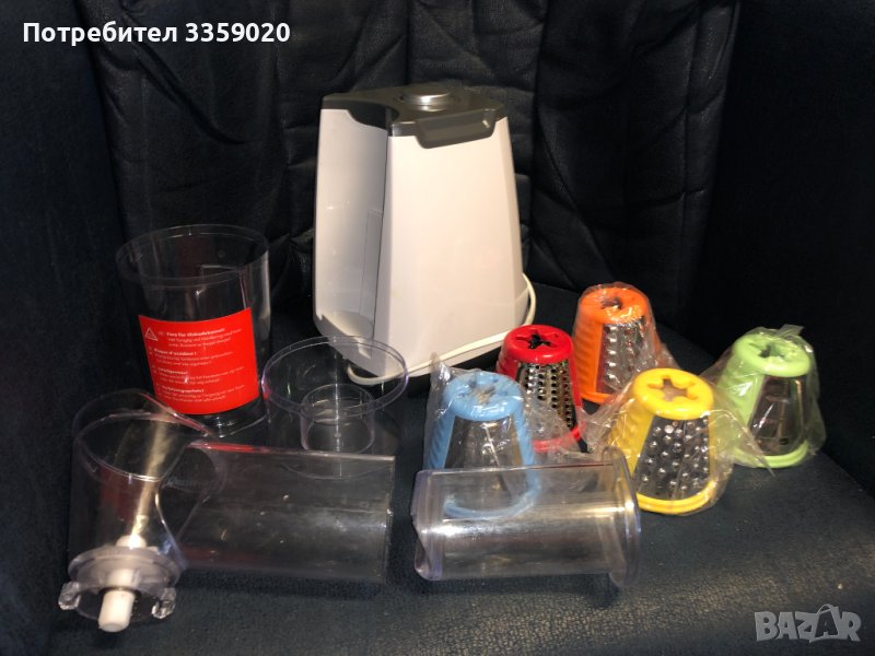 продавам зеленчуково ренде със 5 приставки, снимка 1