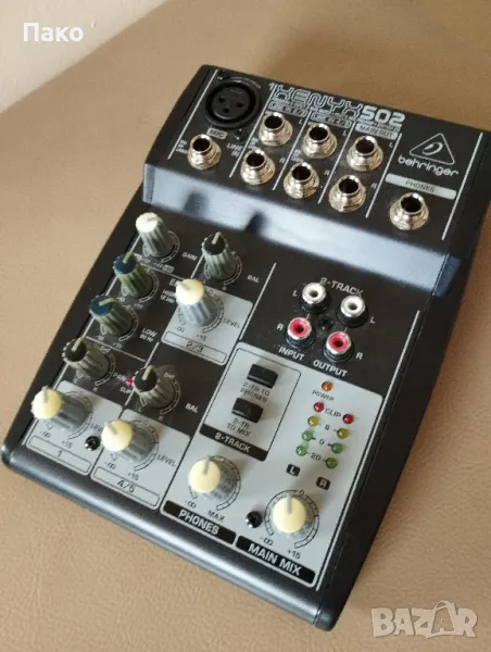 Аудио смесител BEHRINGER Xenyx 502, снимка 1