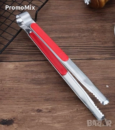 Щипка за храна QLLQ Кухненска щипка BBQ барбекю Щипка за сервиране, снимка 1