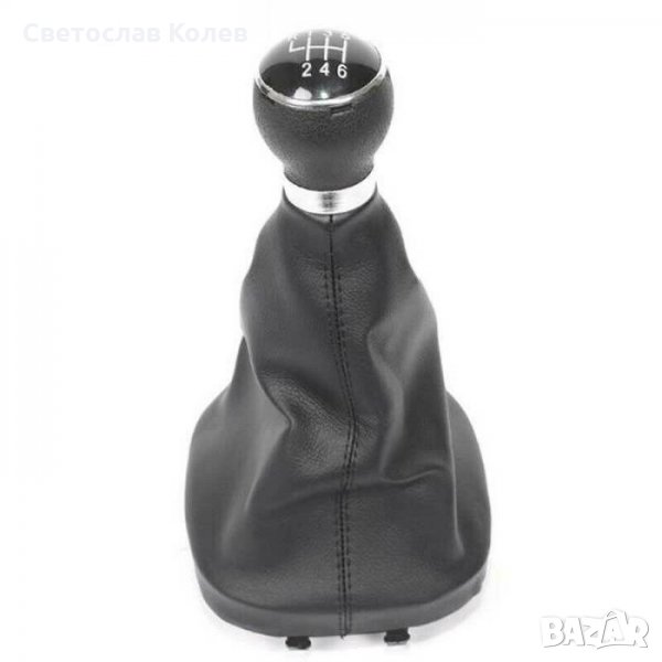 Топка скоростен лост с маншон Volkswagen Фолксваген VW Caddy Кади VW Touran Туран 6 скорости, снимка 1