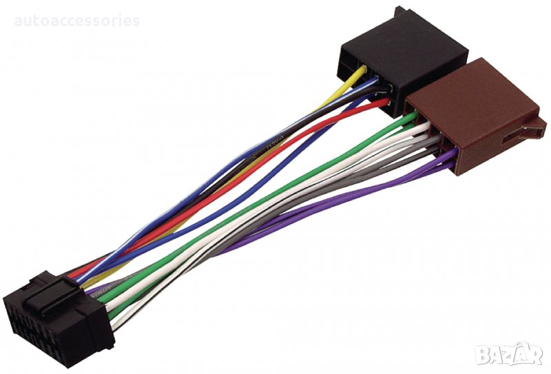 3000051138 Автомобилна букса ISO LP за свързване на автомобилно радио Sony ISO към евробукса, снимка 1