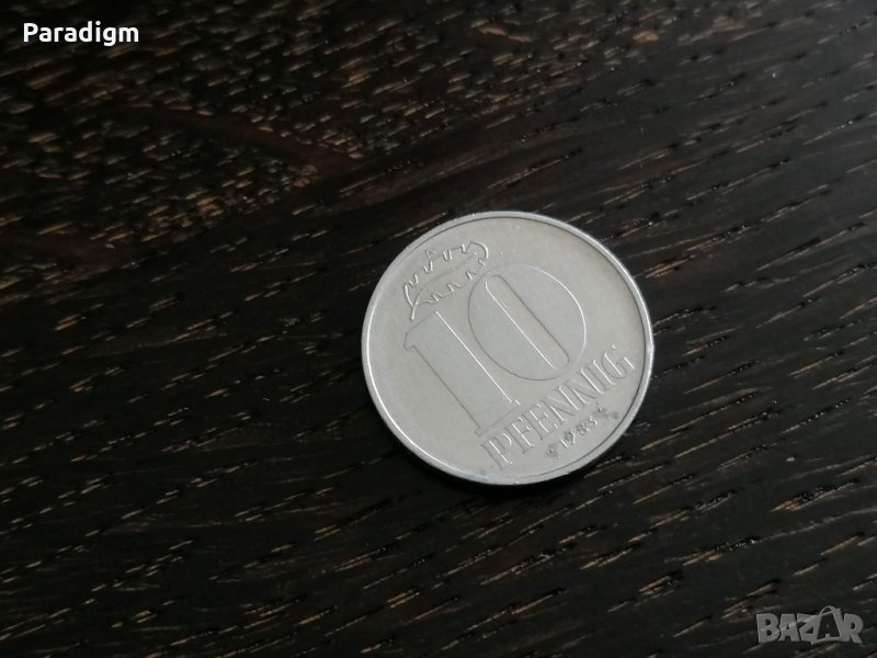 Монета - Германия - 10 пфенига | 1983г.; серия А, снимка 1