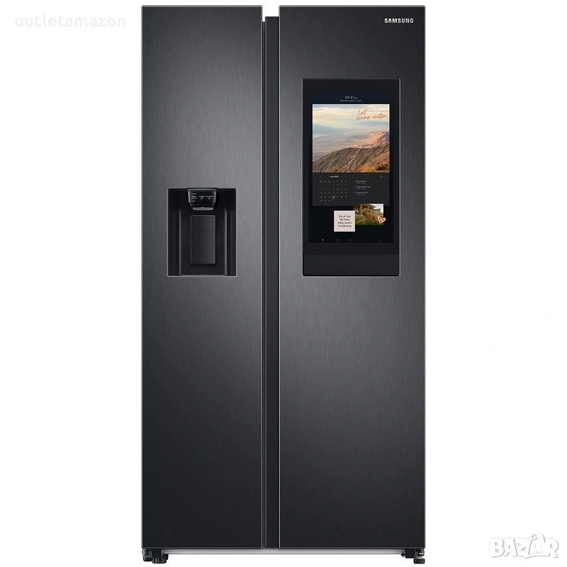 Хладилник Side-by-Side Samsung RS6HA8891B1/EF FAMILY HUB , 614 l,, снимка 1