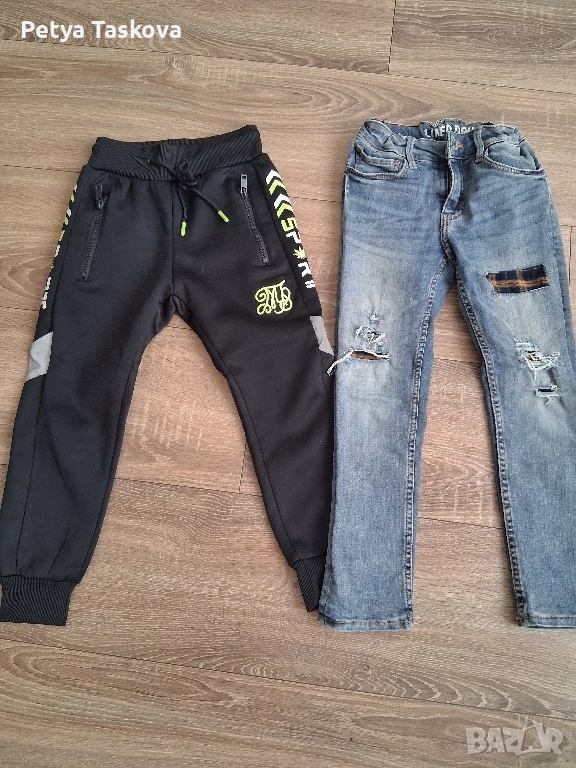 Лот детски ватирани долници р-р. 122, снимка 1