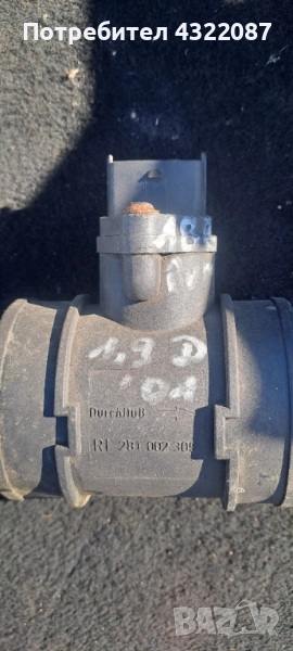 Дебитомер R1 281 002 309 Fiat Bravo /Brava 1.4 /1.6 / 1.8/2.0, снимка 1