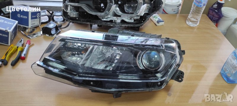 Ляв фар фарове Chevrolet Camaro lqv far farove шевролет Камаро, снимка 1