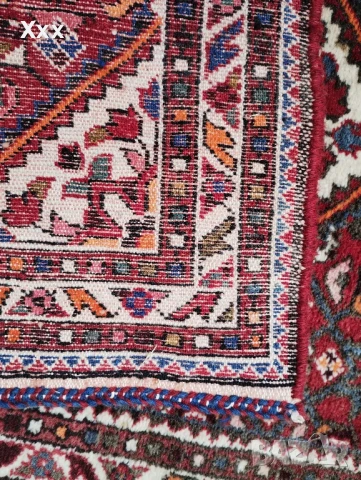 Ръчно тъкана вълнена пътека.Иранска.Антика за ценители., снимка 6 - Пътеки - 51018919