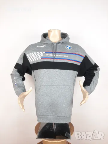 Puma BMW Motorsport - Оригинален мъжки суитшърт размер М, снимка 3 - Суичъри - 48708274