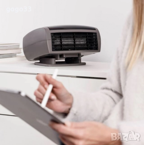 Вентилаторна печка Taurus CA-2400 – вентилаторен отоплител 2400W , снимка 4 - Печки, фурни - 51591244