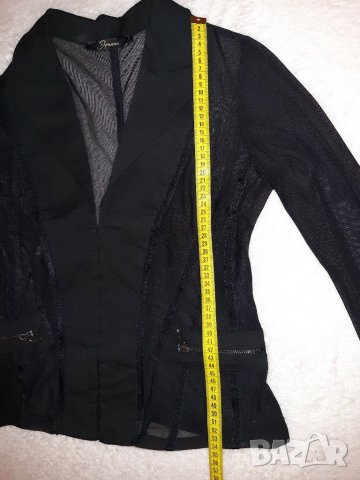 Елегантна блуза от прозрачна материя р-р S, снимка 9 - Сака - 28945662