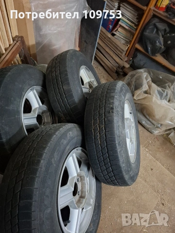 4 бр. Алуминиеви джанти 15'' за SUV + гуми, снимка 7 - Гуми и джанти - 53309123