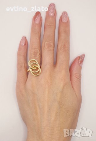 Дамски златни пръстени 14К, снимка 17 - Пръстени - 40835134