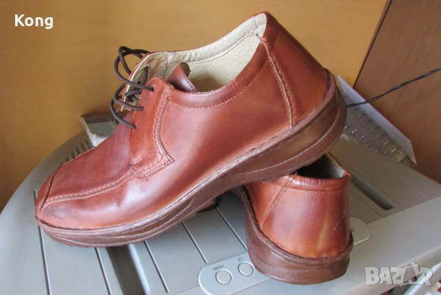 мъжки обувки НОВИ Hugo Boss естествена кожа Неди Стил Добрич Хого Бос, снимка 4 - Спортно елегантни обувки - 51118811