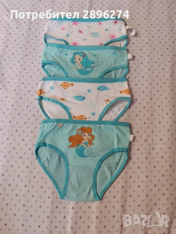 Гащички за момиченца, 5-6 г.
