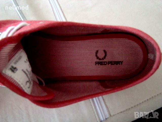 Fred Perry original Разпродажба намалени на 55,00 лв size UК 7 41 номер, снимка 5 - Кецове - 33577970