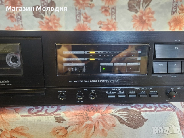 Касетен дек LUXMAN K-100 В отлично техническо и визуално състояние., снимка 3 - Декове - 51874328