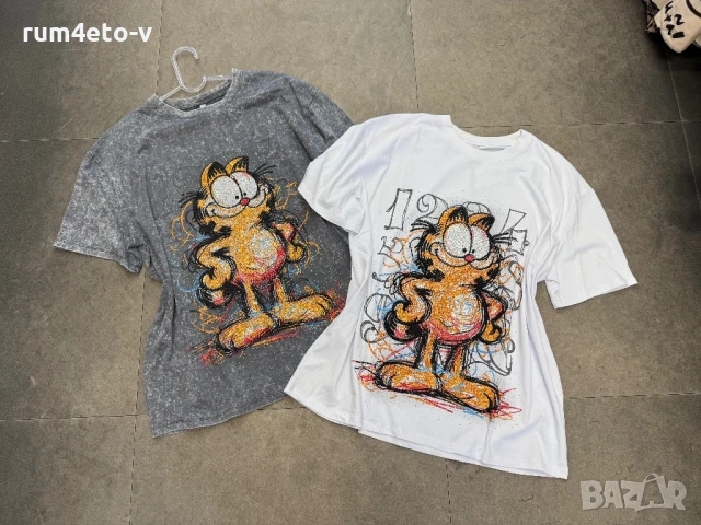 Тениски варен памук , снимка 4 - Тениски - 50853158