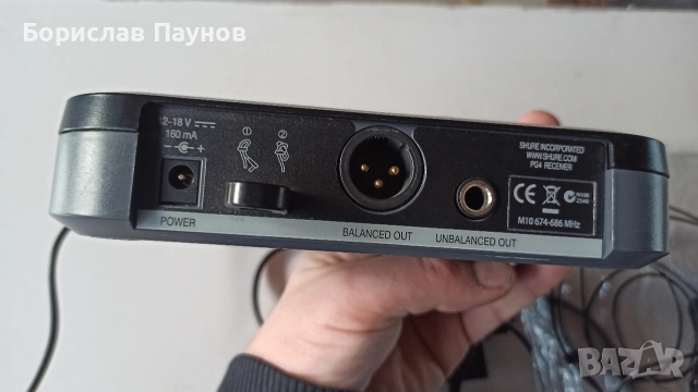 Безжична микрофонна система за глава SHURE PG4, PG1, PG30 , снимка 7 - Микрофони - 52814795