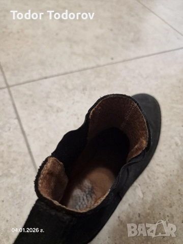 мъжки боти естествен велур, снимка 2 - Мъжки боти - 52975878