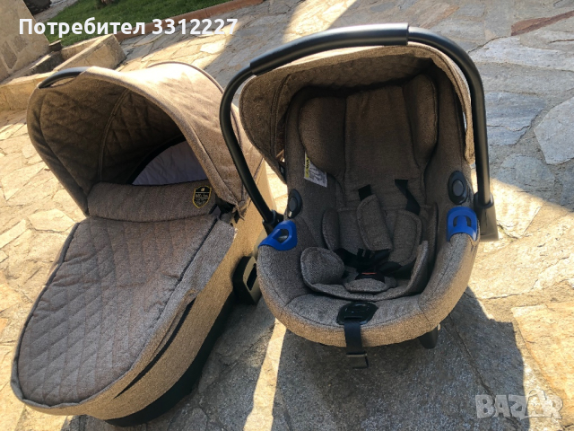 Бебешка количка 3 в 1 , снимка 4 - Детски колички - 44891498