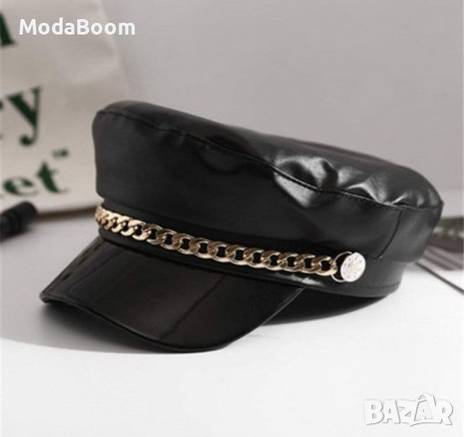 Висок клас кожени шапки , снимка 3 - Шапки - 39656267