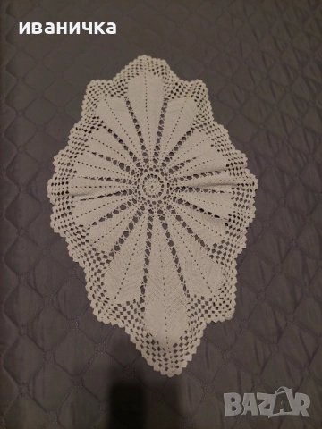 Продавам плетени покривки на една кука, снимка 16 - Покривки за маси - 52280851