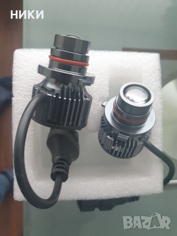 продавам LED крушки hb3 с лупа, снимка 6 - Части - 43285143