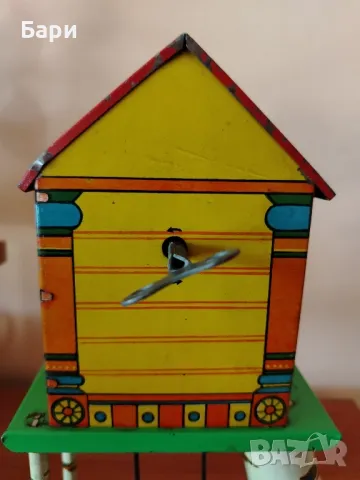 Рядка детска навиваща се играчка с птица и катерица, снимка 6 - Други ценни предмети - 50090506