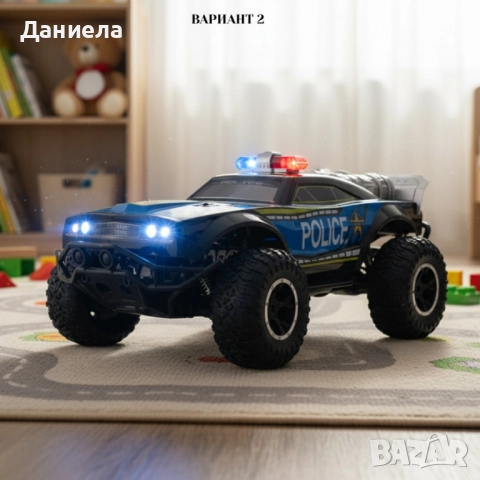 Полицейски джип OFF-ROAD POLICE, снимка 3 - Коли, камиони, мотори, писти - 52217326