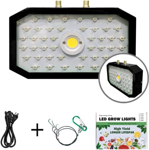 LED лампа / Светлина за отглеждане на растения 1000W, снимка 4 - Лед осветление - 43425067