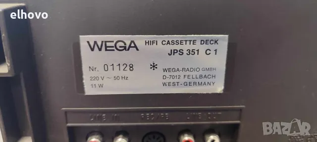 Дек WEGA JPS 351 C-1, снимка 7 - Декове - 48416218