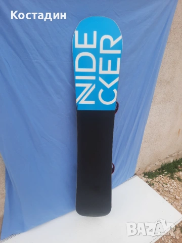 сноуборд NIDECKER SCORE 162см.  с автомати, снимка 6 - Зимни спортове - 53205924