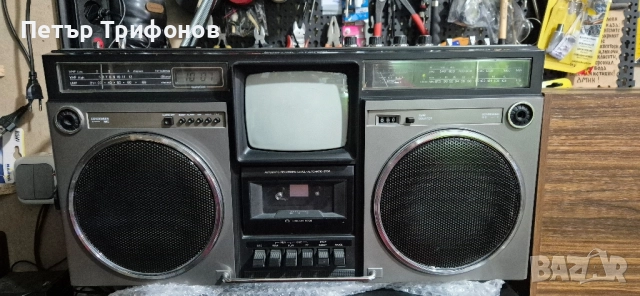 PHILIPS ART60 радиокасетофон със ТВ 