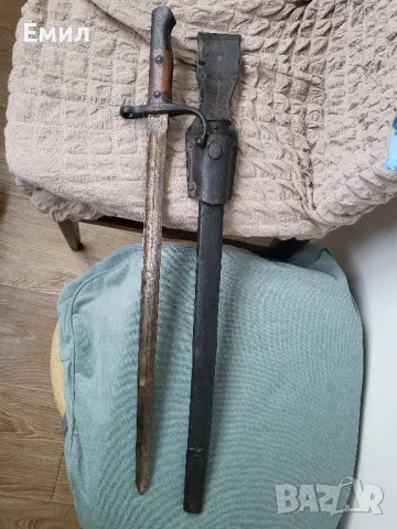 Автентичен щик Турски маузер M1890, снимка 2 - Колекции - 49482637