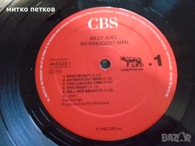 плочи Billy Joel, снимка 9 - Грамофонни плочи - 52175229