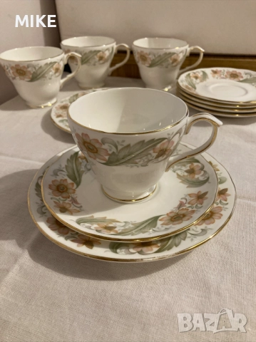 Порцеланови чинийки и чашки на Duchess