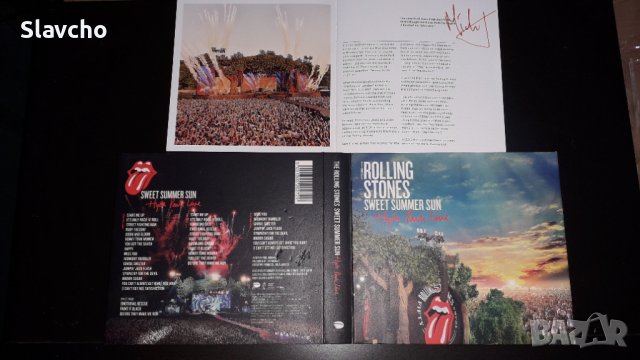 Компакт диск/двоен СД и ДВД на The Rolling Stones – Sweet Summer Sun (Hyde Park Live) 2019, снимка 7 - CD дискове - 37111022