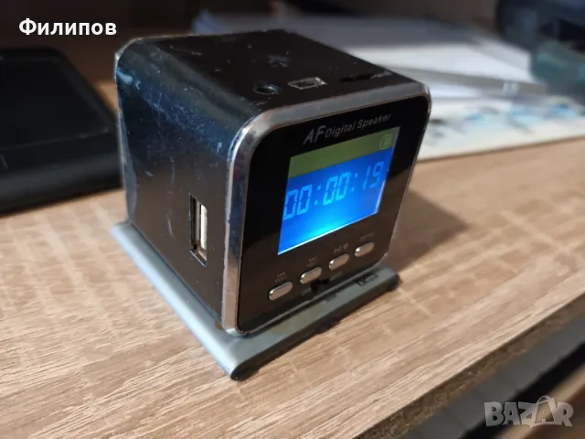 мини тонколонка фм радио/юсб плейър с дисплей, снимка 2 - Bluetooth тонколони - 47567633
